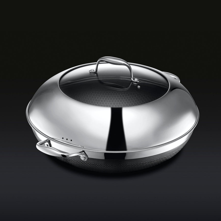 Hybrid Wok with Lid, 14" E1